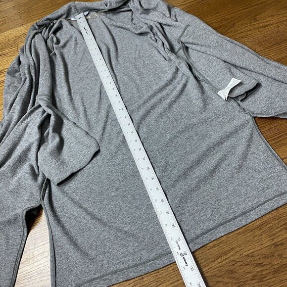 GAIAM Wrap Cardigan Open Longline Sweater Jacket - Picture 12 of 12